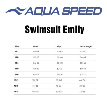 ΠΑΙΔΙΚΟ ΜΑΓΙΟ AQUA SPEED Swimsuit Emily 48 522551 367 εικόνα 5